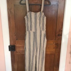 Gypsies&Moondust Striped Jumpsuit w/ Straps
